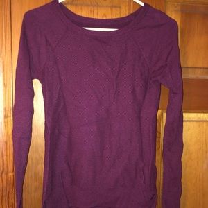 American Eagle - Long Sleeve Maroon Shirt